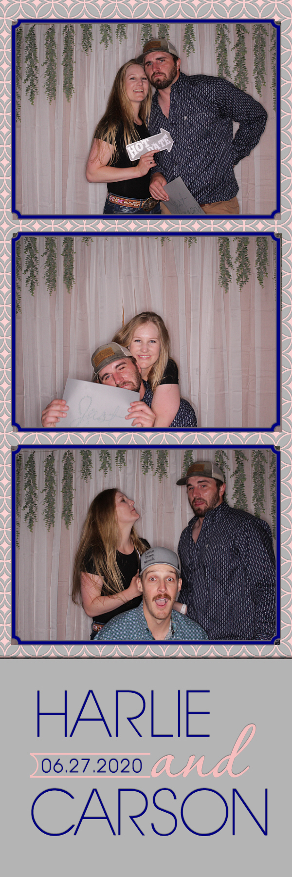 Carson and Harlie's Wedding | View more photos from the event at gallery.photoboothbillings.com/u/PhotoBoothBillings/Carson-and-Harlies-Wedding